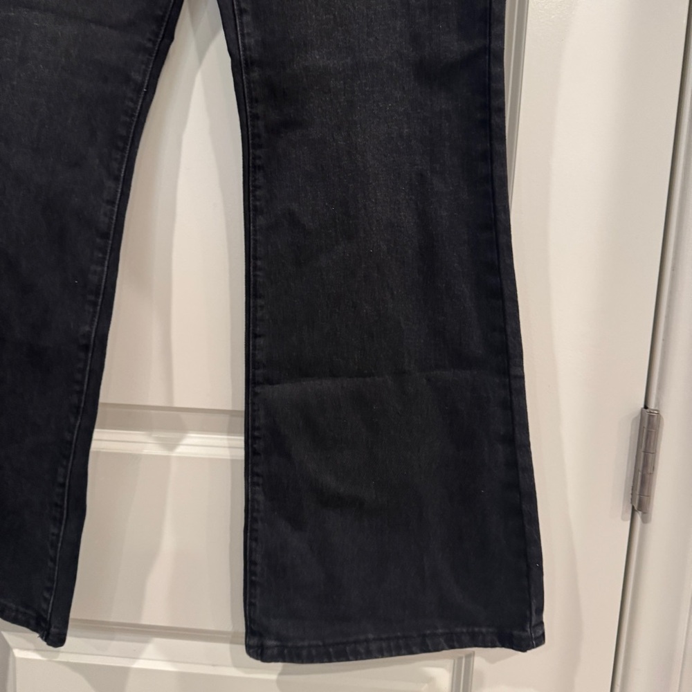 Universal Thread High Rise Flare Pants Black Jeans Size 10 /S Short New NWT - Picture 9 of 12